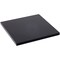 Plymor Black Acrylic Square Polished Edge Display Base, 3" W x 3" D x 0.25" H